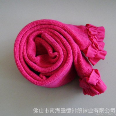 廣東廠家九分童褲 打底褲秋冬裝 **花邊飾品九分童褲襪純棉