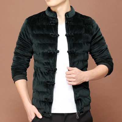 免費代理棉服 中國風唐裝**男士棉衣現(xiàn)貨大碼 Jqy7412