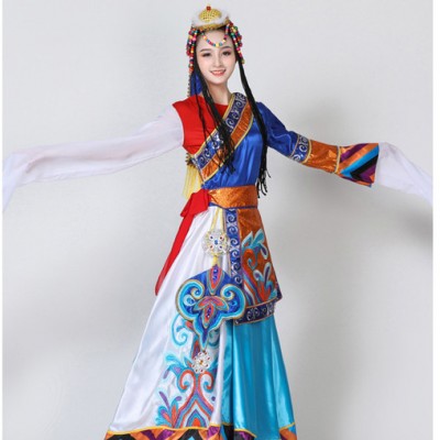 藏族舞蹈服 少數(shù)民族服專業(yè)廠家 專業(yè)設(shè)計(jì)