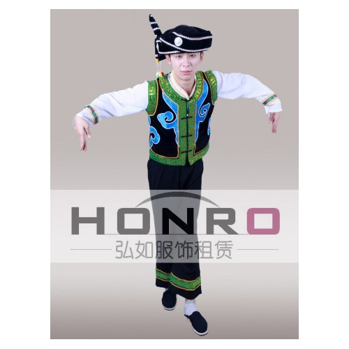 供應弘如上海表演民族服裝出租 楊浦區彝族舞蹈服租賃 傣族服出售