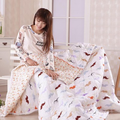 2015新款夏涼被天絲活性印花空調(diào)被親膚夏被 單人雙人可水