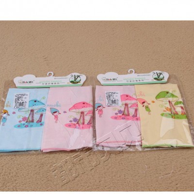 專柜品牌 素色竹纖維紗布洗臉巾（兩條裝） N1466