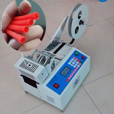 宸興業尼龍帶熱切機 滌綸繩自動切斷機 內衣肩帶電腦切帶機 提花帶熱切帶機 證件掛繩剪繩機**