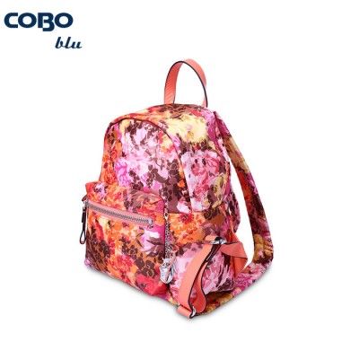 COBO BLU/羚羊專柜 時尚滌綸印花女士雙肩包