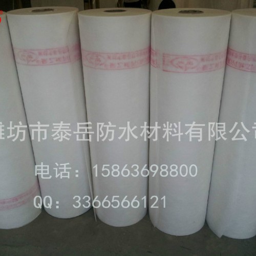 壽光廠家供應0.8MM聚乙烯滌綸高分子防水卷材