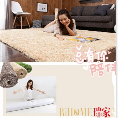 供應(yīng)RIHOMEM6【RIHOME】滌綸超柔家居地毯/客廳臥室地毯