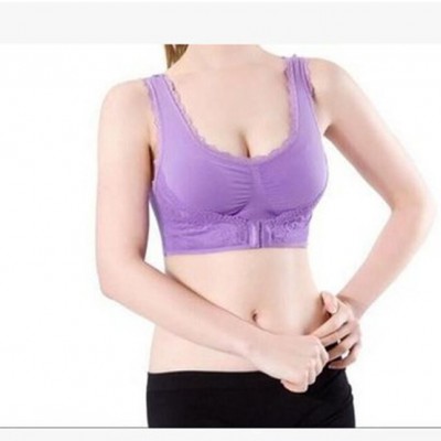 2016新款直銷無鋼圈聚攏文胸側扣文胸瑜伽防震運動文胸
