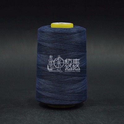 靛藍線滌綸線,縫紉線繡花線生產**