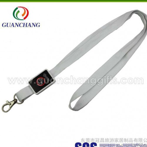 專業訂制 滌綸手機掛繩LED發光吊繩胸繩證件卡廠牌掛帶免費打