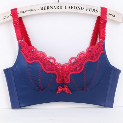 洛麗塔爆款無痕蕾絲文胸性感聚攏調整型舒適女士文胸內衣