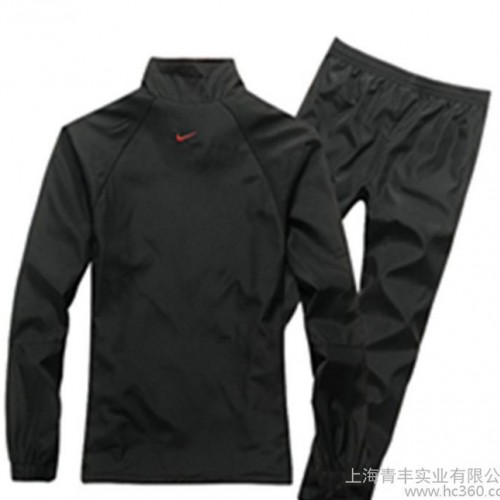 春秋夏季薄款運動服套裝男女情侶透氣長袖藍色邊 主推款