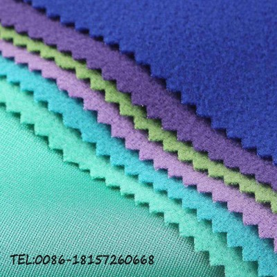 **面料 全滌經(jīng)編金光絨 運(yùn)動服金光絨