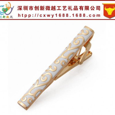領帶夾 簡約正裝白領上班金屬領帶夾 紳士英倫鋅合金領夾