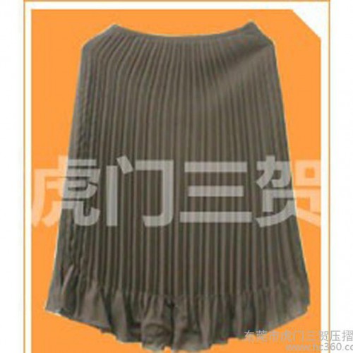 ** 新款花型壓褶 時尚壓褶雪紡面料 生產(chǎn)大氣服裝壓褶