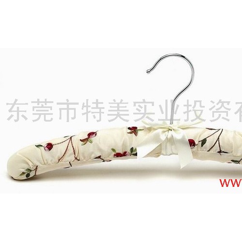 供應(yīng)特美TM-3030包布衣架 花邊衣架 色丁衣架