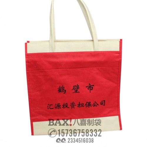 棉布手提袋 色丁