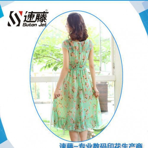 定制 雪紡連衣裙印花 數(shù)碼熱轉(zhuǎn)印機(jī)