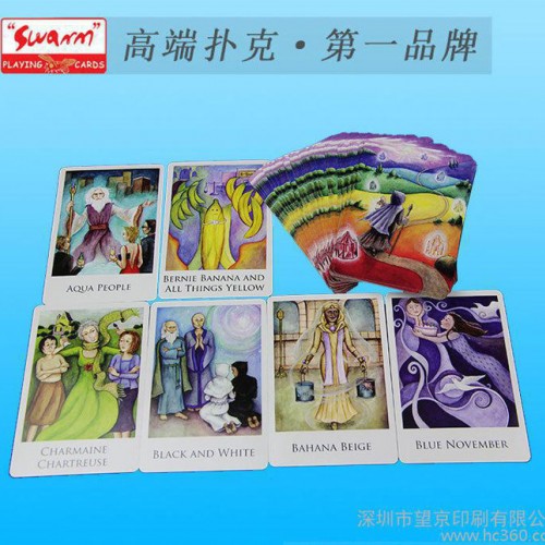經(jīng)典塔羅牌 神奇**預(yù)測(cè)桌游 含說明書光盤塔羅布 專業(yè)定制