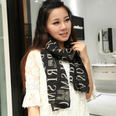 2014秋天爆款韓版雪紡圍巾披肩 義烏**