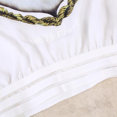 夏季時尚女裝 韓版白**像女士T恤 時尚雪紡修身超薄舒適T恤