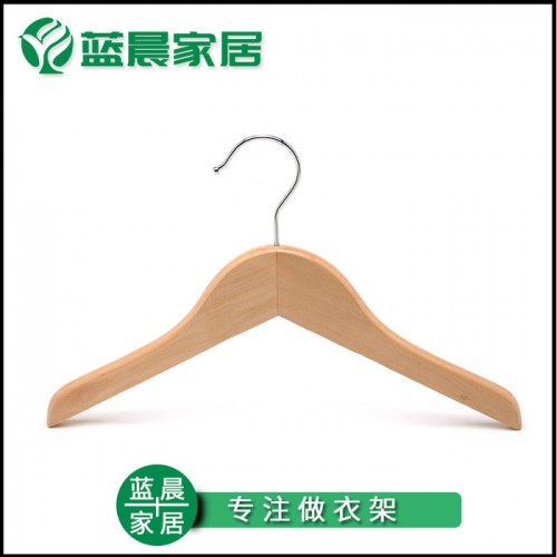 供應兒童衣架一級楓木制造**兒童木衣架 童裝衣架