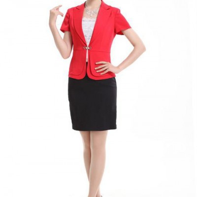 2014新款夏季女西裝外套韓版修身潮女西服工作服正裝