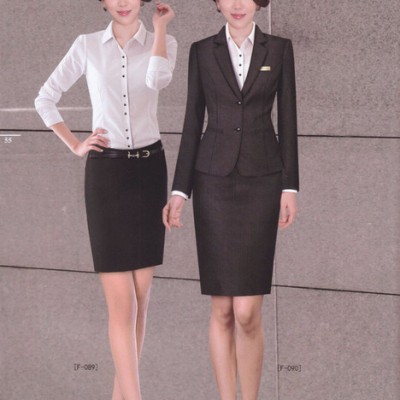 琪諾秋冬職業裝職業套裝女長袖OL西服西裝套裝女士正裝面試工作服