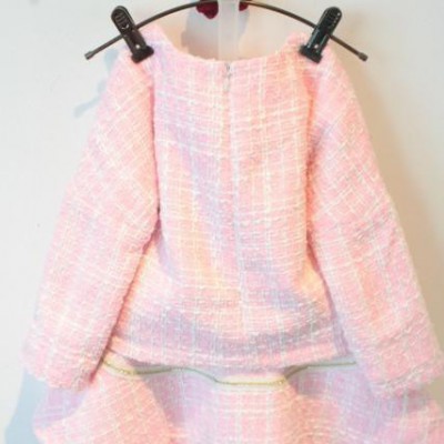 2014韓版童裝韓國(guó)童裝女童秋冬冬季新款加絨口袋長(zhǎng)袖t恤+短