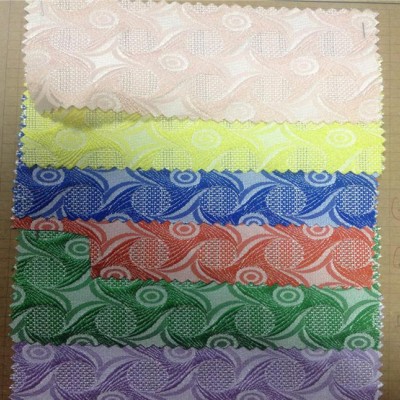 卓西全滌大風車提花布現貨 服裝箱包用提花布促銷