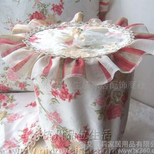 提花田園家居用品沙發(fā)巾