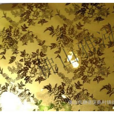 供應彩色不銹鋼鈦金菩提花