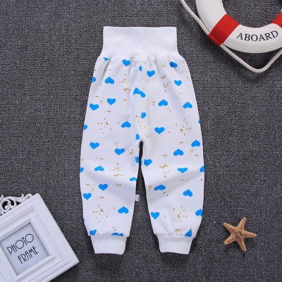 卡伊童緣 40支精梳棉高腰褲 春秋夏款男女寶寶護(hù)肚褲子 純棉秋褲 貼身內(nèi)褲 新生兒柔軟舒適無熒光劑A類高腰褲