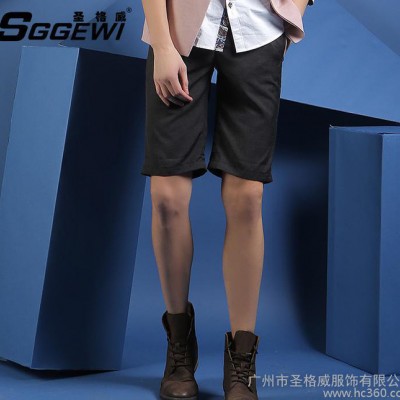 圣格威2015夏季時(shí)尚短褲男 韓版男士修身短褲休閑運(yùn)動(dòng)短褲子