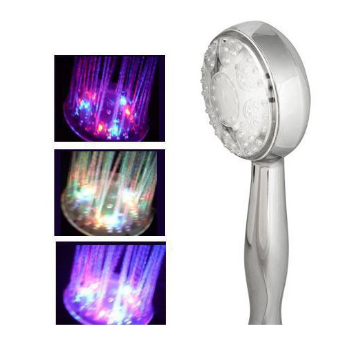 迷你彩色 溫控三色 l 手提花灑寶寶適用花灑