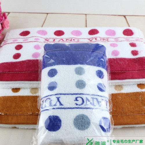 直銷 純棉毛巾 廣告禮品毛巾 提花斷檔毛巾