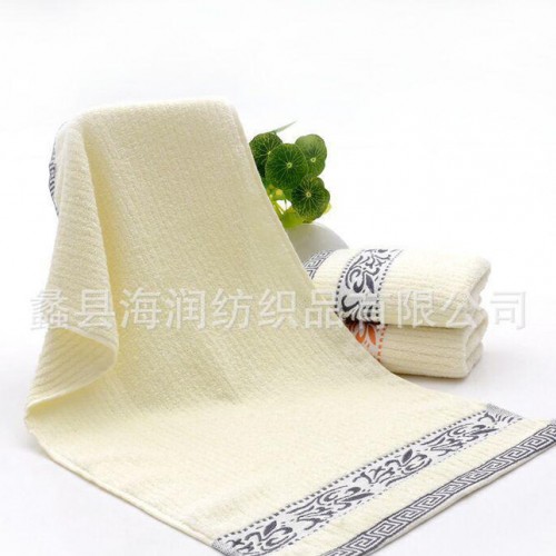 高陽毛巾直銷純棉毛巾青花瓷斷檔提花加厚吸水純棉毛巾送包裝