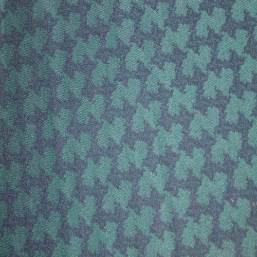 卓西斜紋提花千鳥格牛仔布現(xiàn)貨 箱包鞋材服裝用牛仔布生產(chǎn)