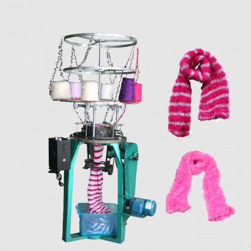 長毛魔術圍巾機 鉤編機 針織機械 紡織設備廠家