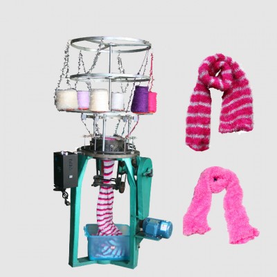 長毛魔術圍巾機 鉤編機 針織機械 紡織設備廠家