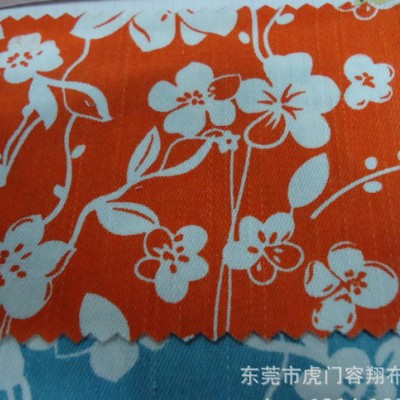 牛仔布 滌棉牛仔印花布 服裝用牛仔布