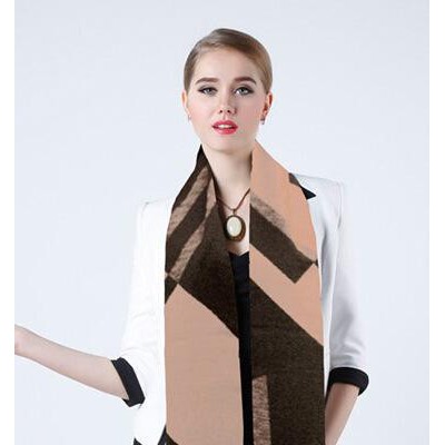 外貿圍巾定做女士真絲圍巾秋冬新款來樣加工義烏麗娜圍巾