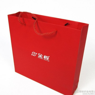 圍巾大紅色圍巾禮品盒燙銀logo