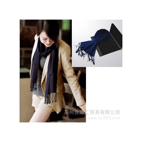 供應(yīng)潔麗雅愛尚100％木漿纖維女圍巾江蘇省 代理商