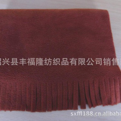 供應按客戶要求按客戶要求專業定做各種顏色搖粒絨流蘇圍巾