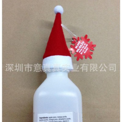 定做環(huán)保搖粒絨圣誕帽 定做圣誕套裝 定做雙面絨圣誕帽 圍巾