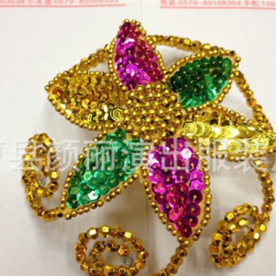 全荷花表演頭飾頭花飾品廣場舞蹈現(xiàn)代舞萬圣節(jié)民族秧歌服裝飾品