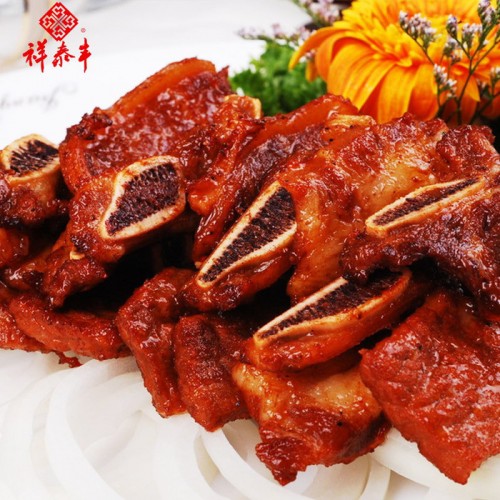 祥泰豐家庭生鮮西餐350g香煎牛仔骨兒童牛排套餐