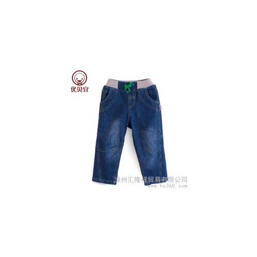供應優貝宜    3175優貝宜男女童純棉牛仔褲