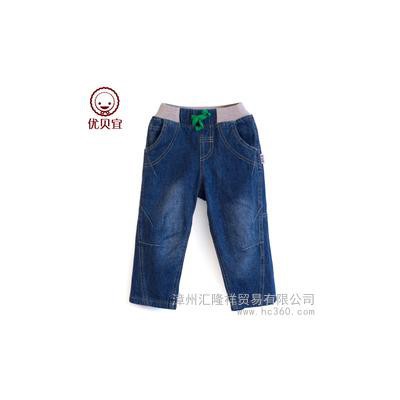 供應優貝宜    3175優貝宜男女童純棉牛仔褲
