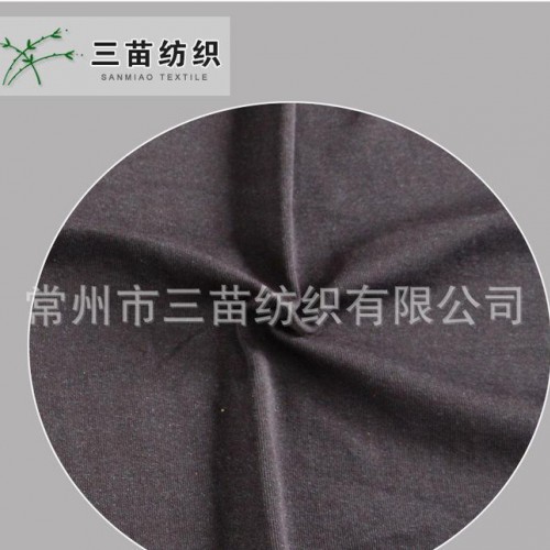 直銷 100%棉1*1羅紋針織牛仔面料